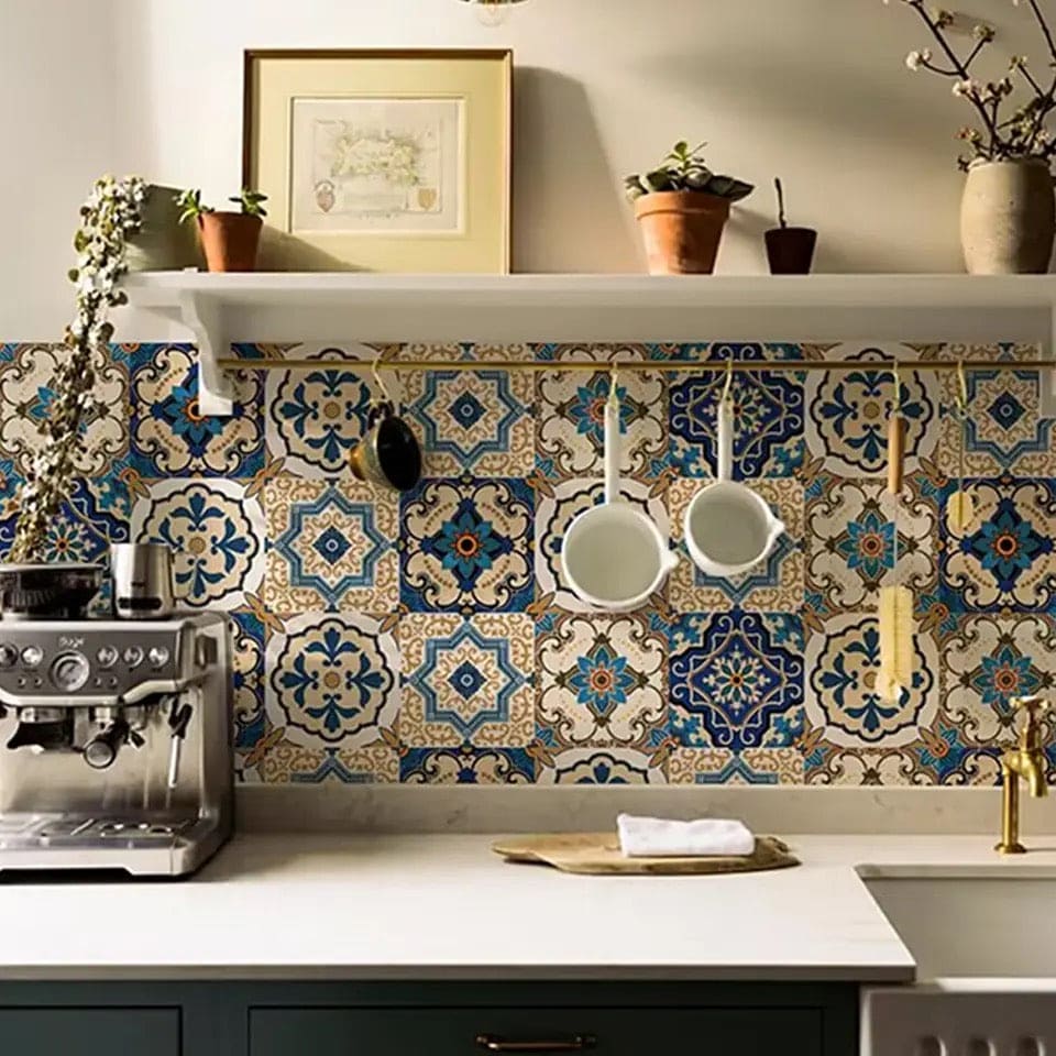 Vintage Printed Wallpaper, Self Adhesive Mediterranean Wallpaper, Bathroom Kitchen Cabinets Desktop Stickers, Groovy Peel & Stick Wallpaper, Removable Self Adhesive Wall Decor Vintage Printed Wallpaper, Self Adhesive Mediterranean Wallpaper, Bathroom Kitchen Cabinets Desktop Stickers, Groovy Peel & Stick Wallpaper, Removable Self Adhesive Wall Decor